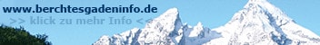 Alle Informationen über Berchtesgaden finden Sie unter http://www.berchtesgadeninfo.de